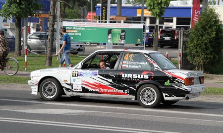 ursus rally team rajd mazow 1 URSUS w rajdach samochodowych!