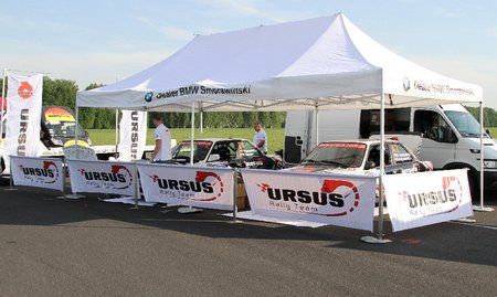 ursus rally team rajd mazow 3 URSUS w rajdach samochodowych!