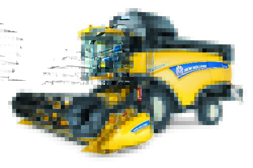 new holland cx 6090 Niebiesko żółte nowości New Holland na Agro Show 2014