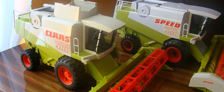 Claas Lexion 480 zabawka Bruder 1 CLAAS LEXION 480 (Bruder)   kultowy kombajn w świecie zabawek rolniczych