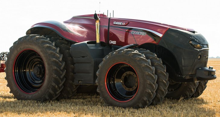 Case IH traktor przyszlosci concept prototyp Koncepcyjny ciągnik przyszłości marki Case IH