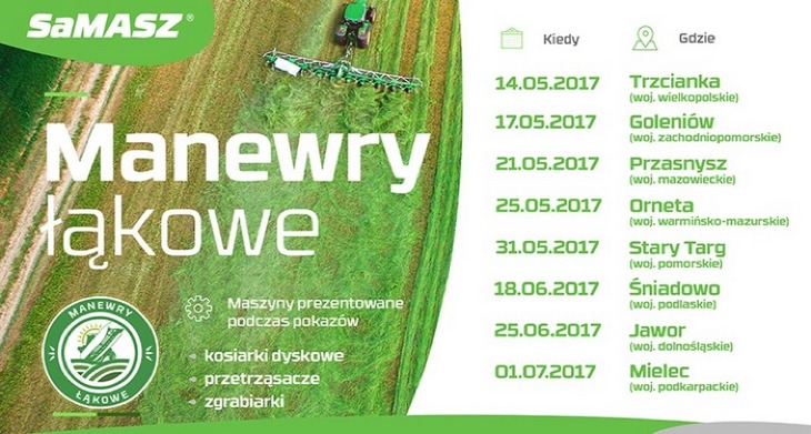Samasz Manewry lakowe 2017 SaMASZ zaprasza na Manewry Łąkowe 2017